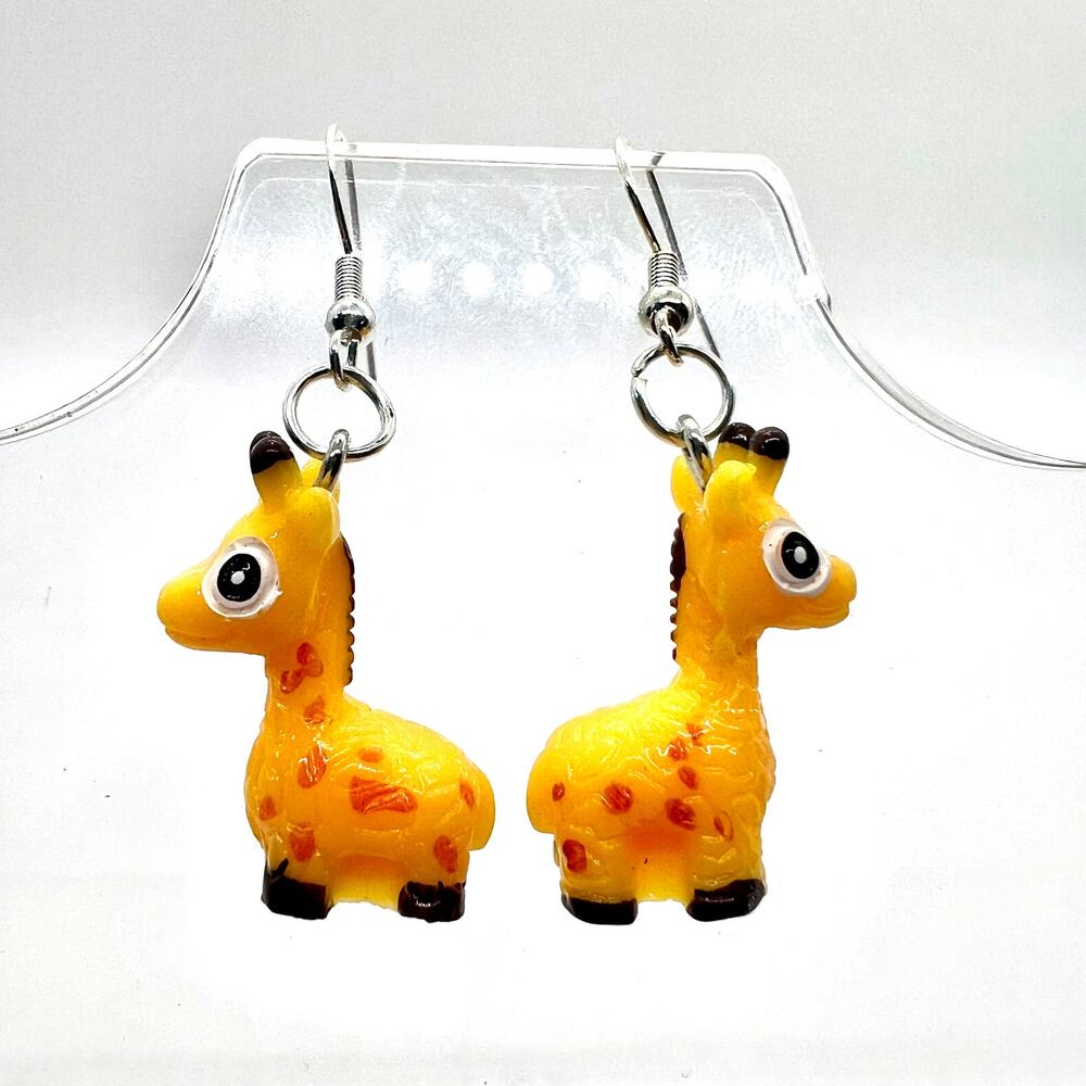 Giraffe Earrings - Zoo Farm Earrings - Teacher Earrings - Gifts for Teachers
